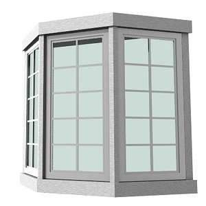 3d model window
