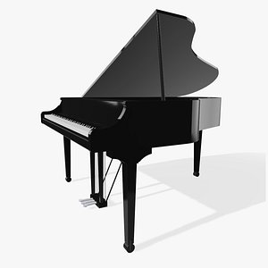 grand piano 3d max