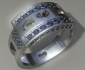 max ring heart jewelry