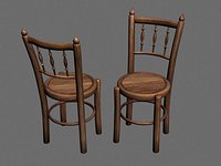 Wooden chair