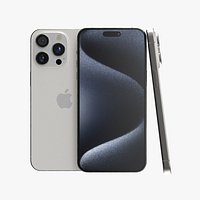 Apple iPhone 15 Pro Max White Titanium