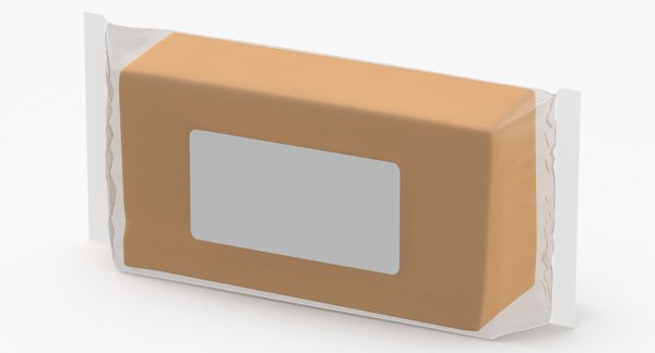 modelo 3d Block Cheese 2lbs Blank and Generic Label - TurboSquid 2002616