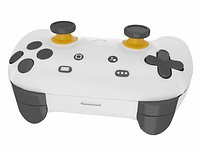 Google Stadiya controller 3D model