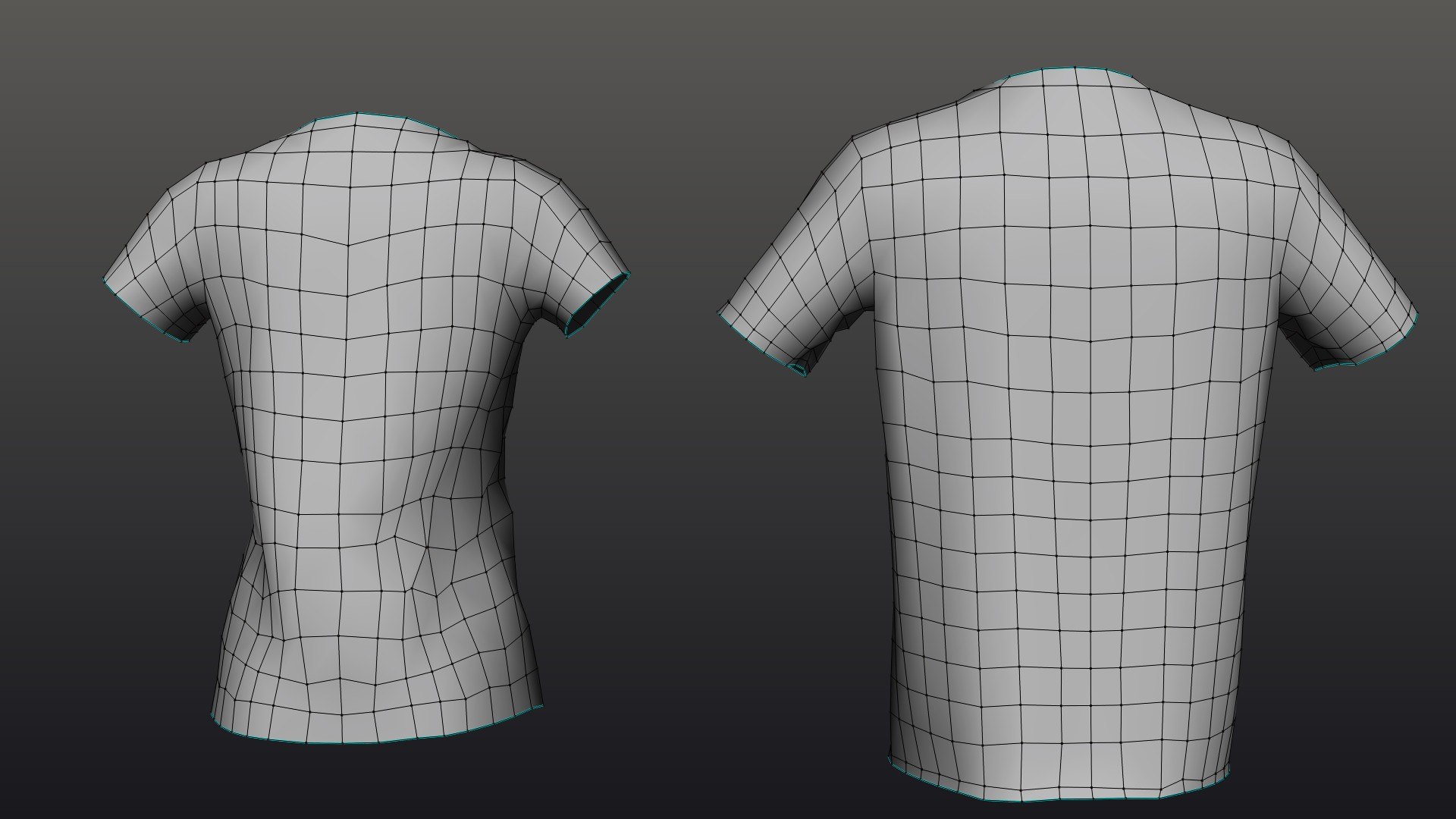 3D Male Female Ready Shirt Model - TurboSquid 1373698