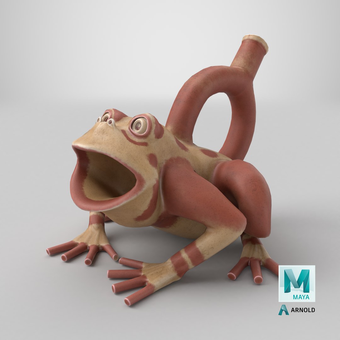 3D Huaco Toad Ceramics https://p.turbosquid.com/ts-thumb/dH/aOiogF/DE/stemcell_maya_arnold_render/png/1763570855/1920x1080/fit_q87/e918f78a07ebd4380ab9e8283c30bdd2759761fe/stemcell_maya_arnold_render.jpg