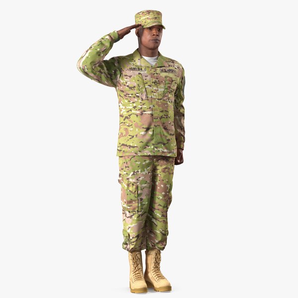 usarmyblacksoldiercamosalutingfurc4dmode