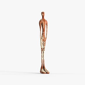 Standing Man Animated Sculpture - V003