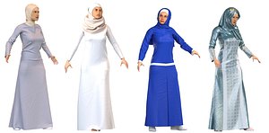 real cloths loop animation 3D model