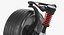 Car Front Suspension with Wheel