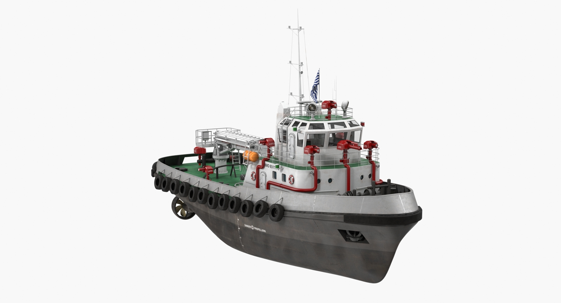 Free Fireboat Generic 3D Model - TurboSquid 1299363