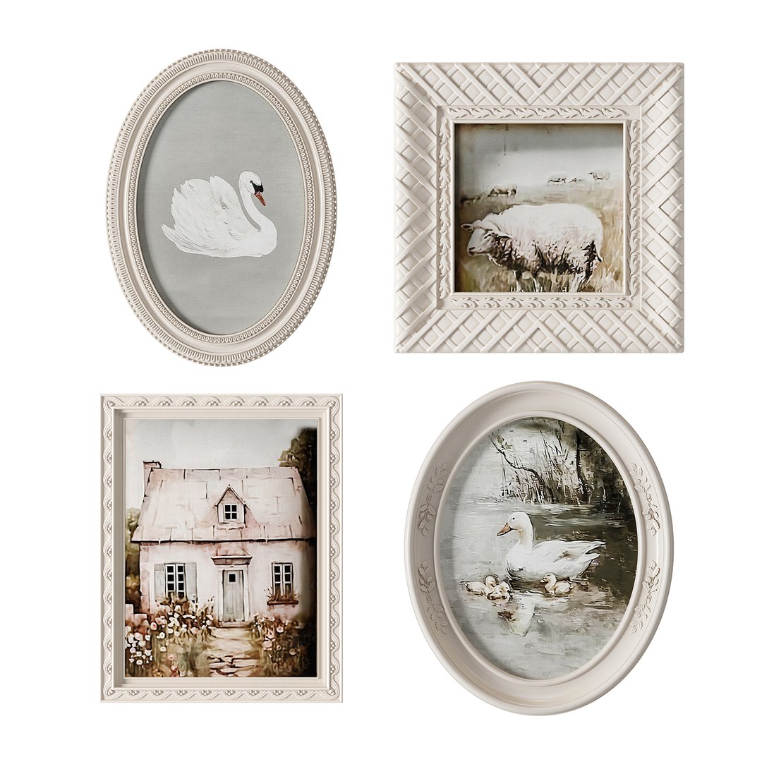 3D Collection-White Frames with Paintings https://p.turbosquid.com/ts-thumb/dH/n1pTGg/z0/whiteframespaintings08/jpg/1767089759/1920x1080/fit_q87/12e6f085e58254037c4e7603587fa20ee63011ef/whiteframespaintings08.jpg