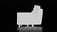 Gebogenes modernes Sofa
