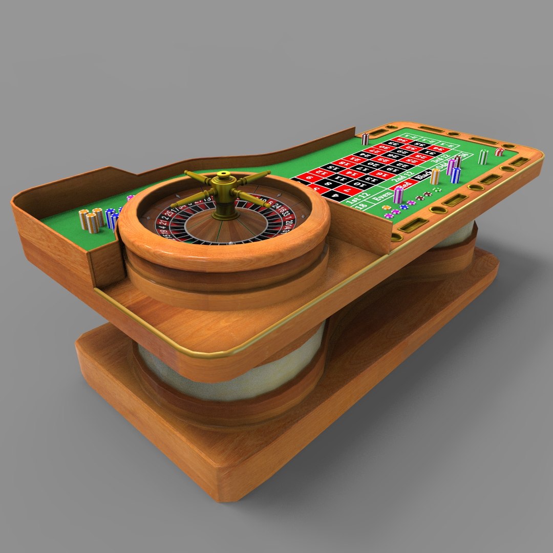 Roulette 3D model - TurboSquid 1330295