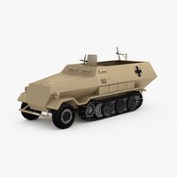 Armored Infantry Vehicle  Sd.Kfz. 251 Hanomags