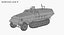 3D ArmoredInfantryVehicle  Sd.Kfz. 251 Hanomags