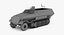 3D ArmoredInfantryVehicle  Sd.Kfz. 251 Hanomags