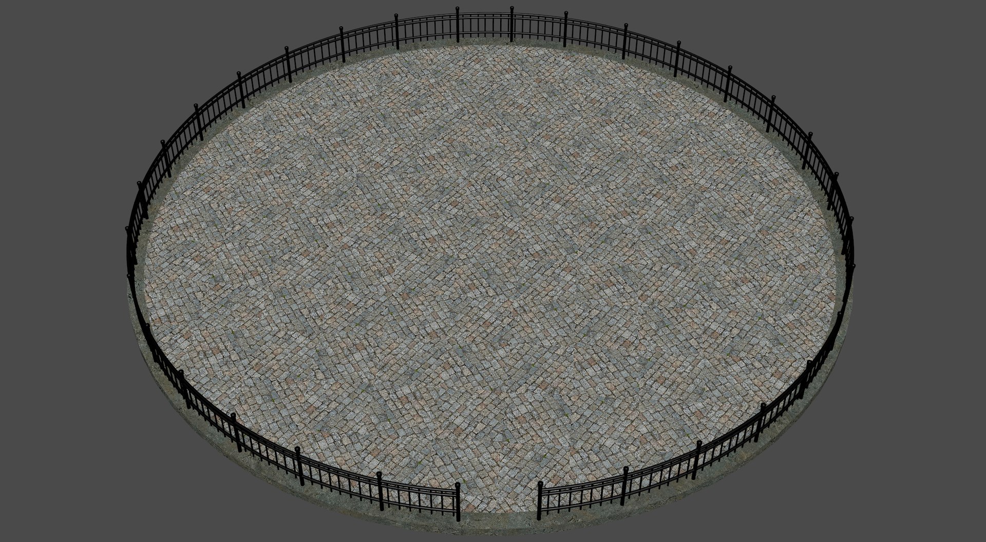 3D Circular Fence Plaza model https://p.turbosquid.com/ts-thumb/dH/u7iMfr/5w/fence10/jpg/1747067562/1920x1080/fit_q87/1c320f108b8bc1553eedef8f2b9fa83e4ecd218d/fence10.jpg