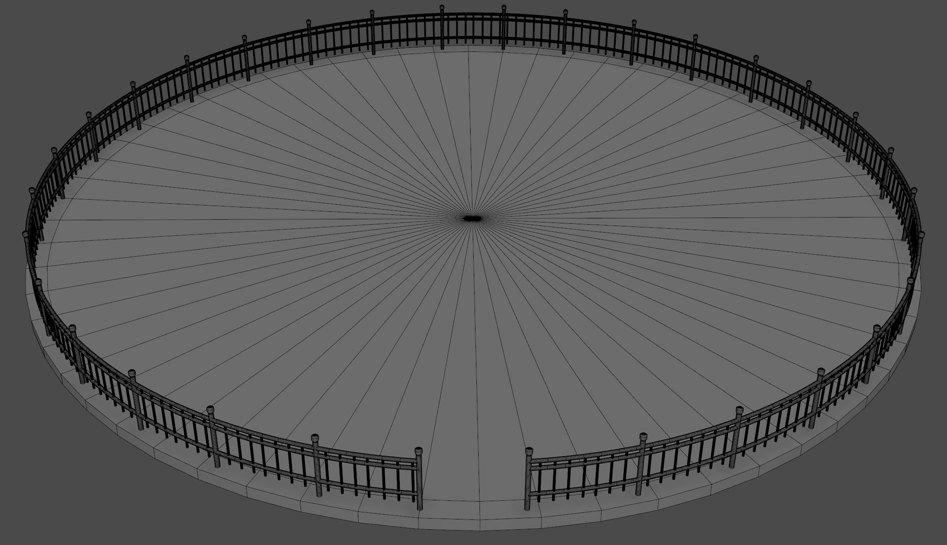 3D Circular Fence Plaza model https://p.turbosquid.com/ts-thumb/dH/u7iMfr/Yb/fence6/jpg/1747067559/1920x1080/fit_q87/81b2c69d867977e799c61e4c062c41896fc2a802/fence6.jpg