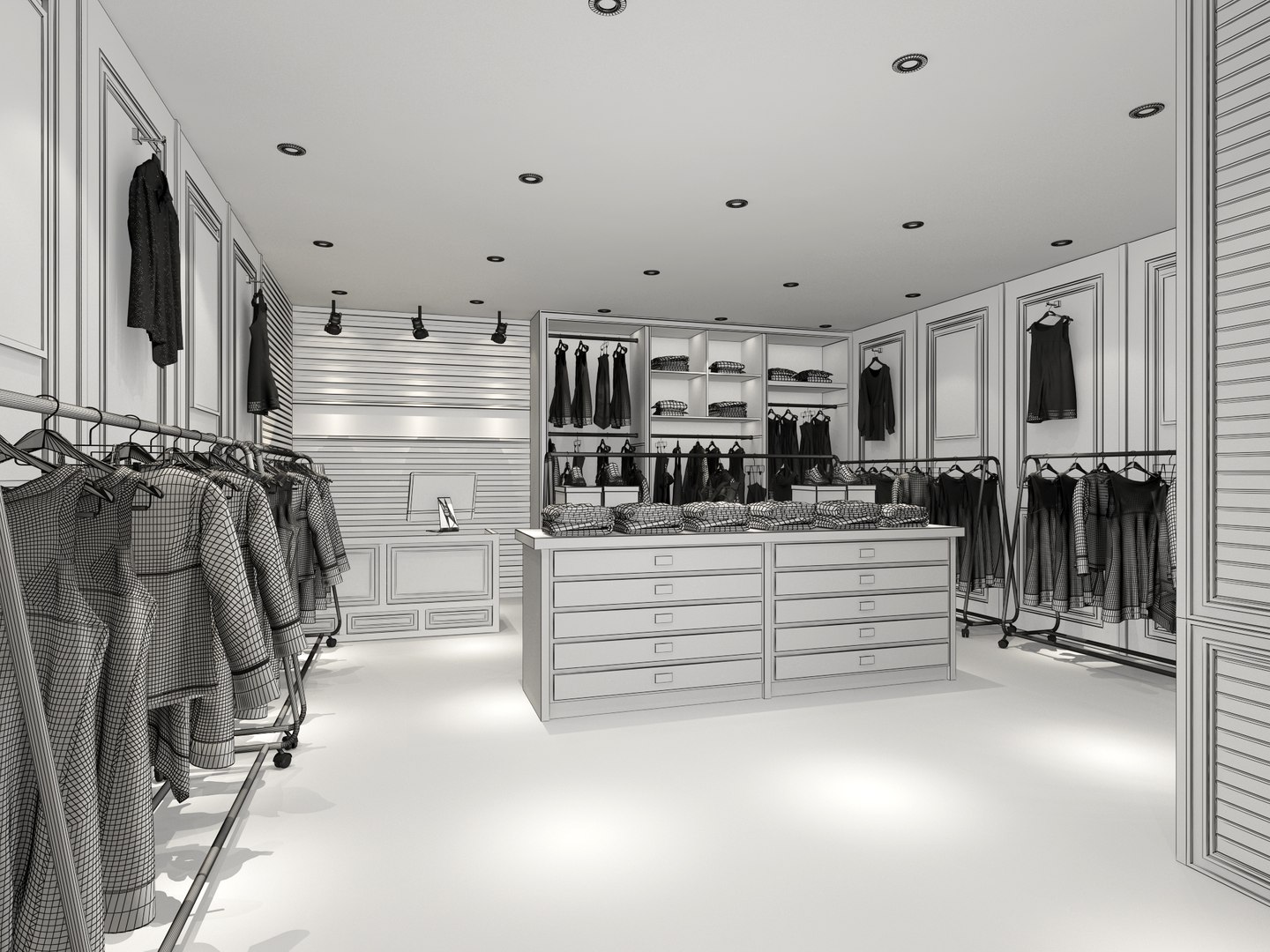 Clothing Store Collection 02 3D Model - TurboSquid 2082389
