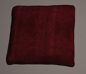 3d model of cushion scanned