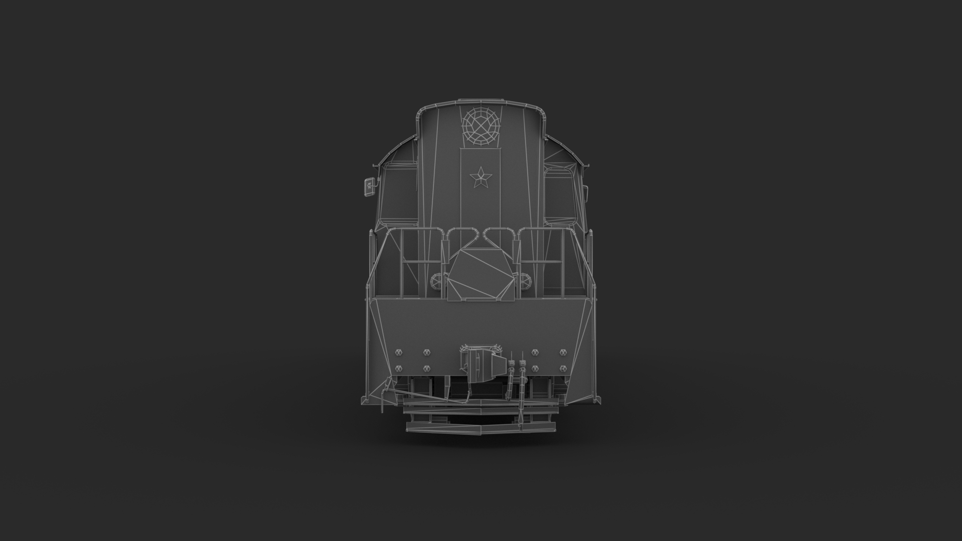 Locomotive CHME3 3D Model - TurboSquid 2063798