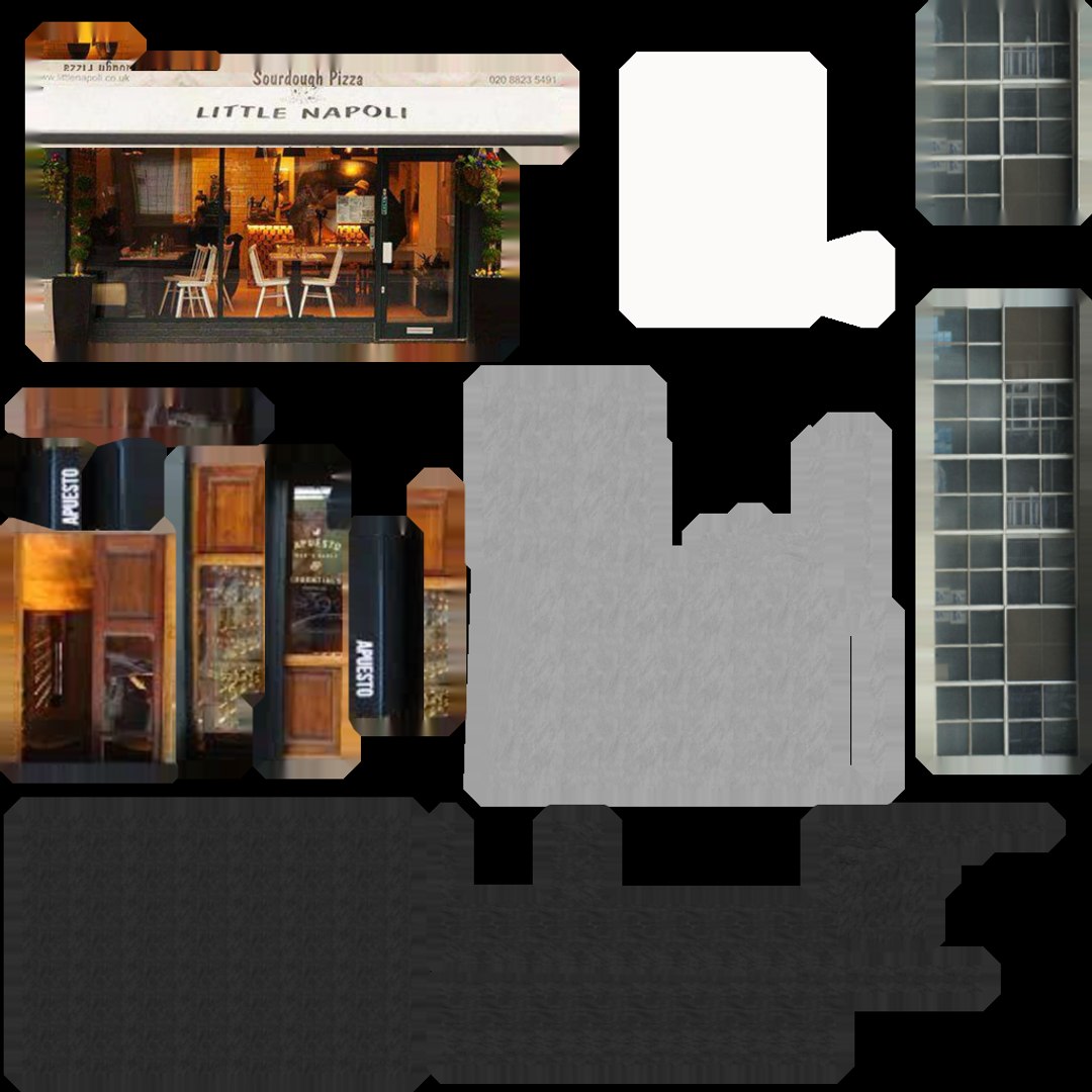 7 Building Pack With Texture Model - TurboSquid 2313703