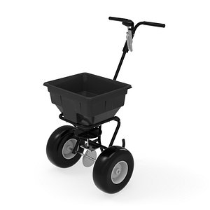 3D Fertilizer Spreader model