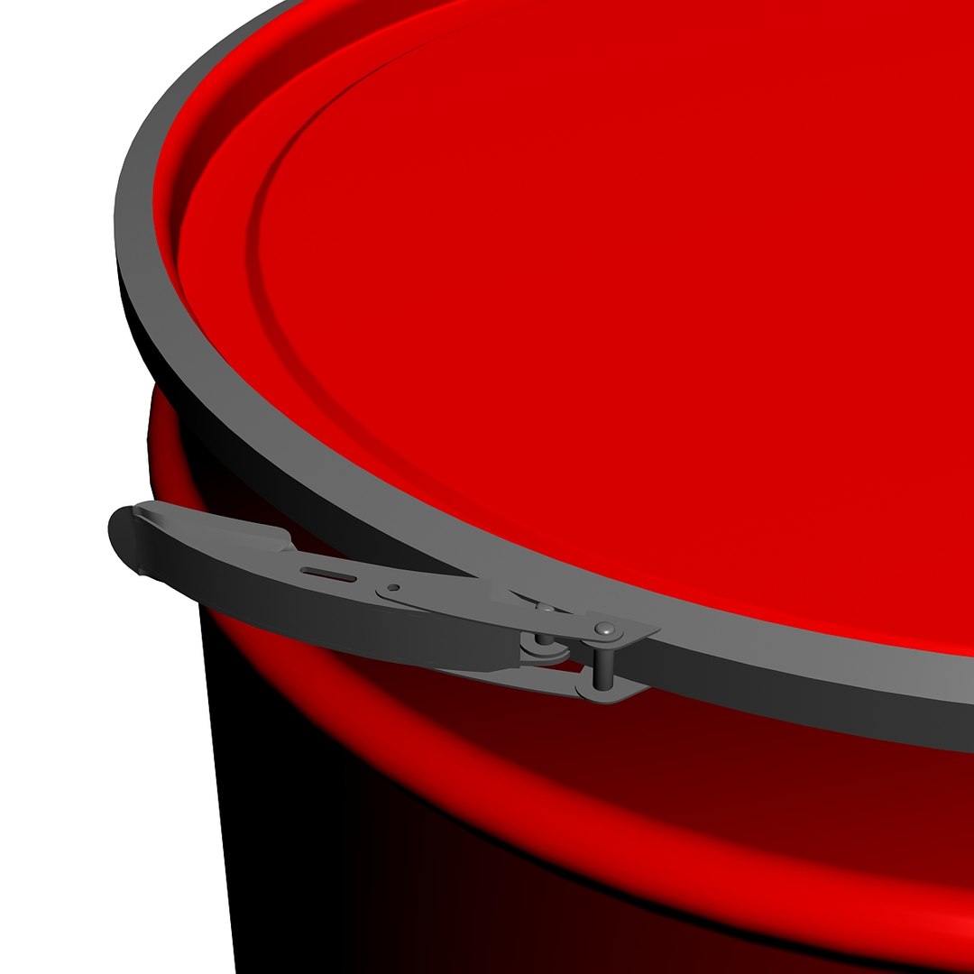 Tapered metal barrel rings 3D model - TurboSquid 1361291