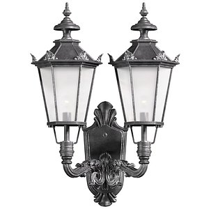 3D Classical Outdoor wall Lamp Lantern Streetlight Sconce