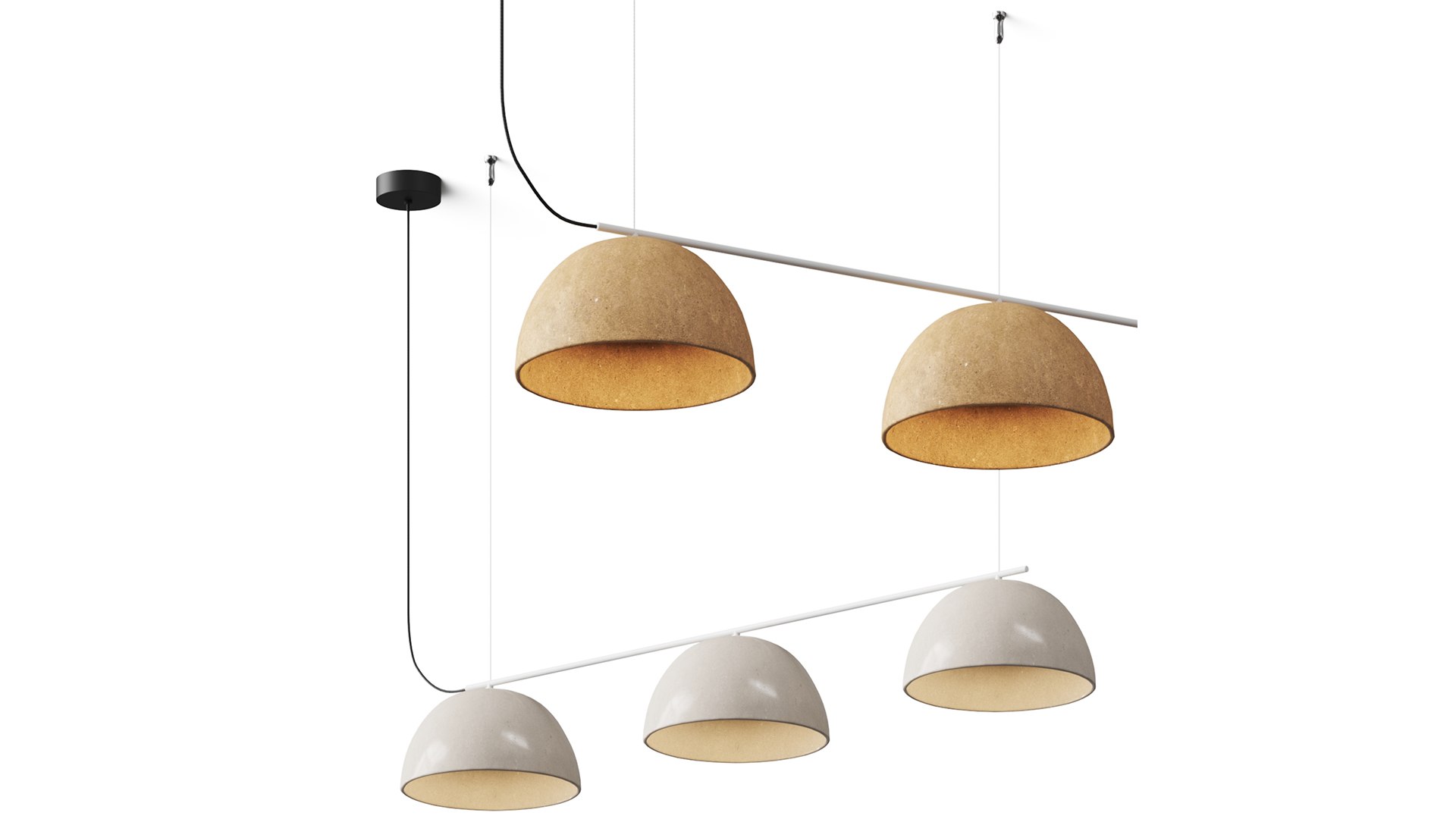 Absis C3 Lineal Luxcambra Pendant Lamp 3D - TurboSquid 2237476