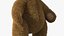 Teddy Bear Brown Fur 3D model