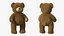 Teddy Bear Brown Fur 3D model