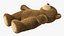 Teddy Bear Brown Fur 3D model