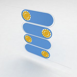 3d max mechanical machine gears