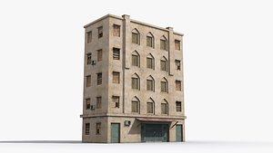 Arab Middle East Building x21 3D model