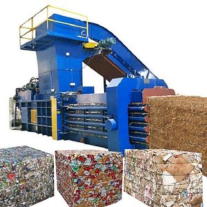 3D Waste Paper Plastic Baling Machine for Recycling  3D CAD Model model