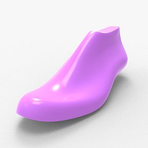Man Blucher shoe last 3D model