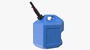 Plastic Gas Can 5 Gallon