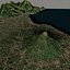 Mappa in rilievo del vulcano Visuvio