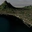 Mappa in rilievo del vulcano Visuvio