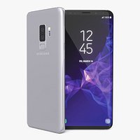 Samsung Galaxy S9 Plus Titanium Gray 3D Model