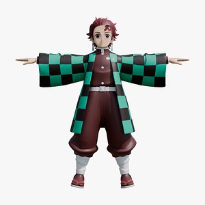 3D Demon Slayer - Tanjiro Kamado