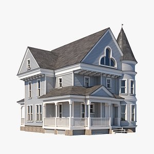 3d model mansion realistic