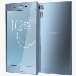 3d realistic sony xperia xzs model