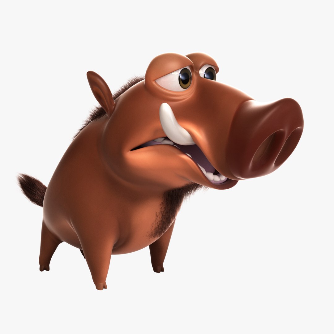 3D fantasy boar - TurboSquid 1379550