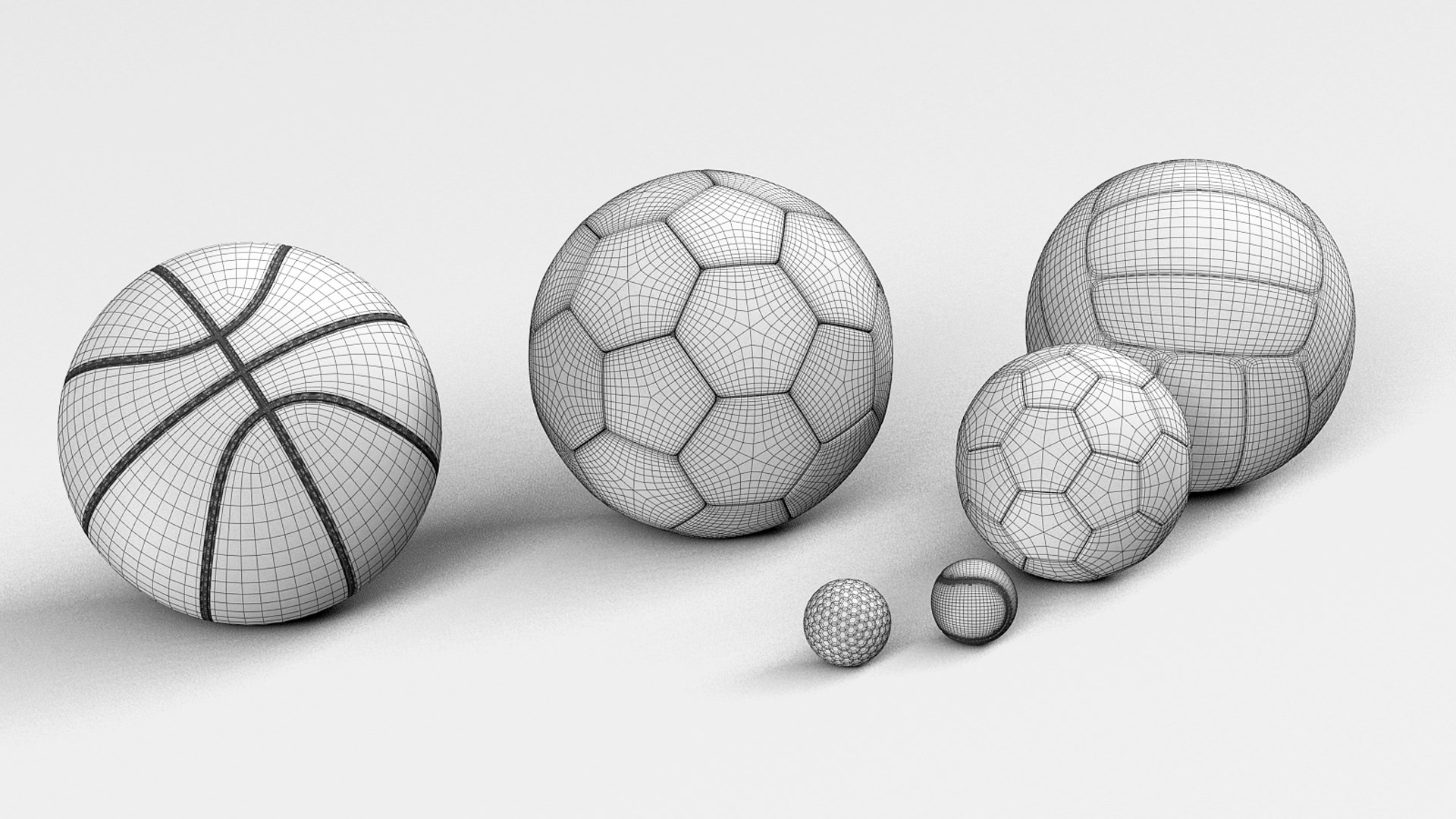 Sports Ball Collection 3D - TurboSquid 1783492