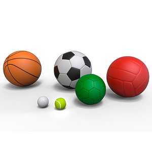 Sports Ball Collection 3D