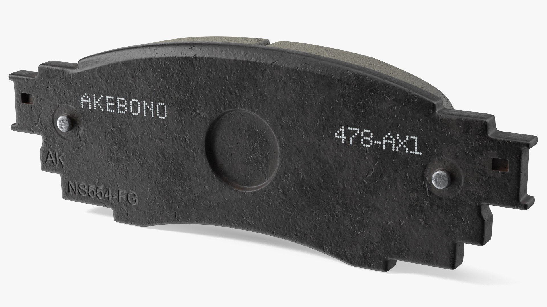 Rear Brake Pad 3D model preview