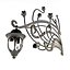 lampe en fer forgé