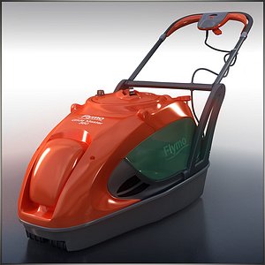 3d model of mower glide master